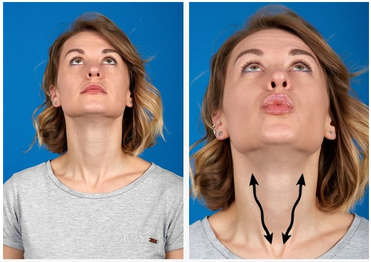 How To Get Rid Of A Double Chin 6 Methods That Really Work Heliotherapy Research Institute