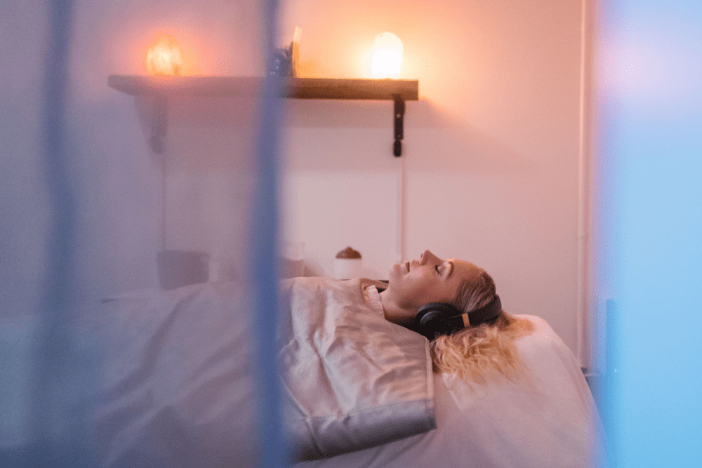 Infrared sauna and mental health